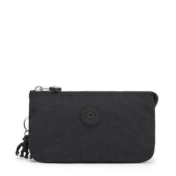 Bolsas Kipling Creativity Large Moda Pouch Negros | MX 2079NW